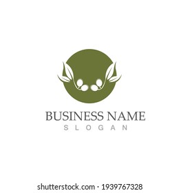 olive icon vector illustration design template