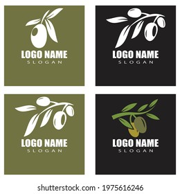 olive icon vector illustration design template