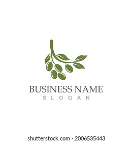olive icon vector illustration design template