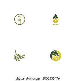olive icon vector illustration design template