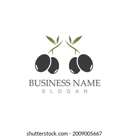 olive icon vector illustration design template