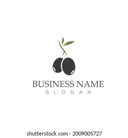 olive icon vector illustration design template