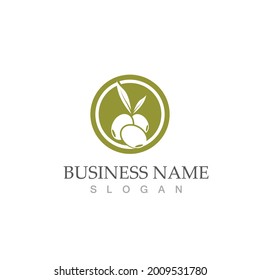 olive icon vector illustration design template