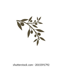 olive icon vector illustration design template