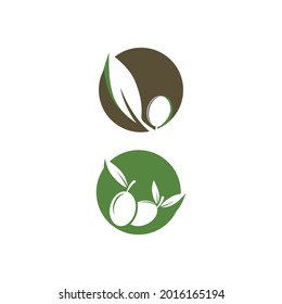 olive icon vector illustration design template