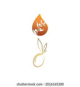 olive icon vector illustration design template