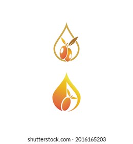 olive icon vector illustration design template
