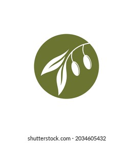 olive icon vector illustration design template