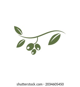 olive icon vector illustration design template
