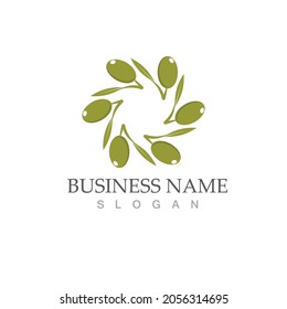 olive icon vector illustration design template