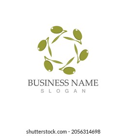olive icon vector illustration design template
