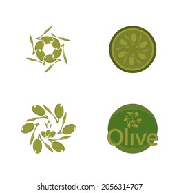 olive icon vector illustration design template