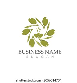 olive icon vector illustration design template