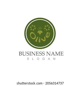 olive icon vector illustration design template