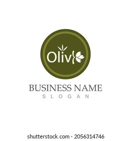 olive icon vector illustration design template