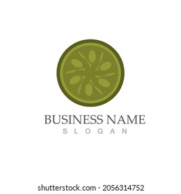 olive icon vector illustration design template