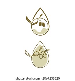 Olive icon vector illustration design template