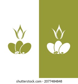 olive icon vector illustration design template