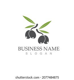olive icon vector illustration design template