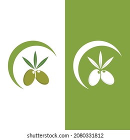 olive icon vector illustration design template