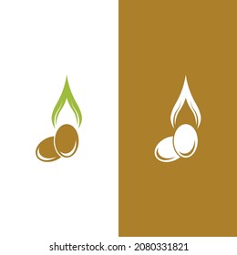 olive icon vector illustration design template