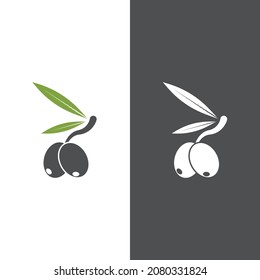 olive icon vector illustration design template