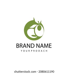 olive icon vector illustration design template