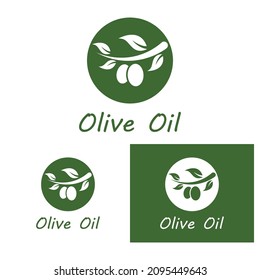 olive icon vector illustration design template