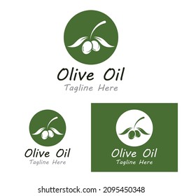 olive icon vector illustration design template