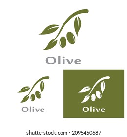 olive icon vector illustration design template