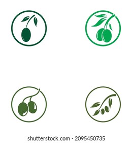 olive icon vector illustration design template