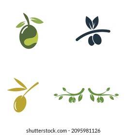 olive icon vector illustration design template