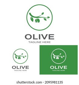 olive icon vector illustration design template