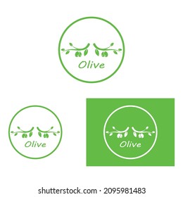 olive icon vector illustration design template