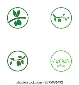 olive icon vector illustration design template