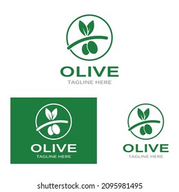 olive icon vector illustration design template