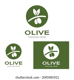 olive icon vector illustration design template