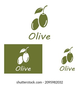 olive icon vector illustration design template