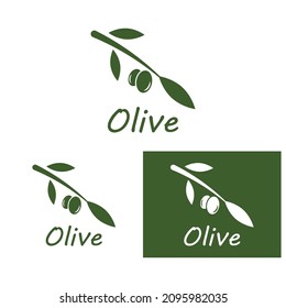 olive icon vector illustration design template