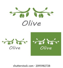 olive icon vector illustration design template