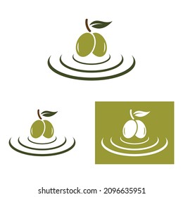 olive icon vector illustration design template