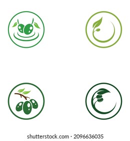 olive icon vector illustration design template