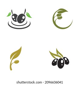 olive icon vector illustration design template