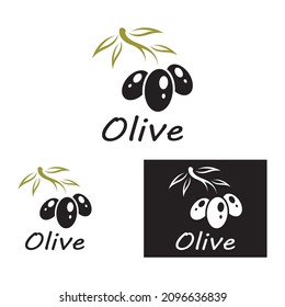 olive icon vector illustration design template