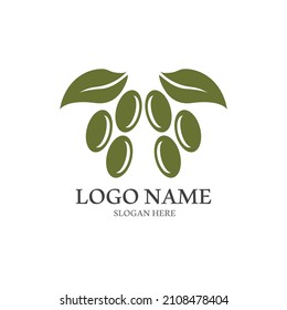 olive icon vector illustration design template