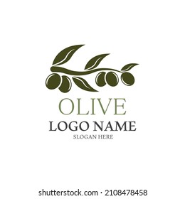 Vektorgrafik-Design mit Olivenzeichen