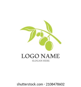 olive icon vector illustration design template