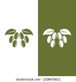 olive icon vector illustration design template