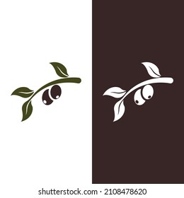 olive icon vector illustration design template