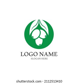 olive icon vector illustration design template